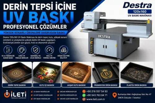 Derin Tepsi İçine UV Baskı Nasıl Yapılır? Yüksek Kenarlı Ürünlerde Profesyonel UV Baskı Çözümleri