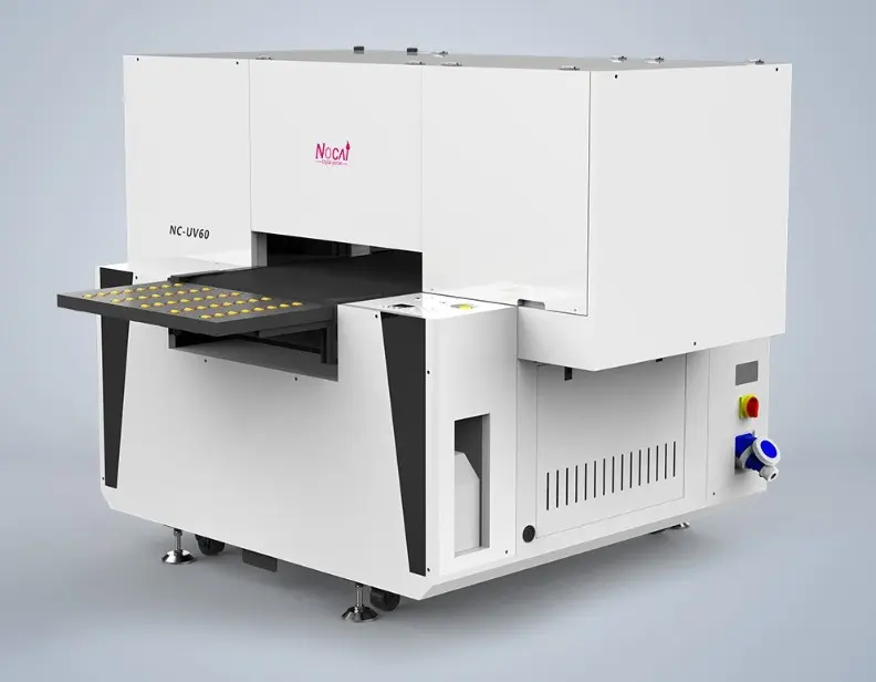 Nocai NC 60 AI görsel konumlandırmalı UV baskı makinası