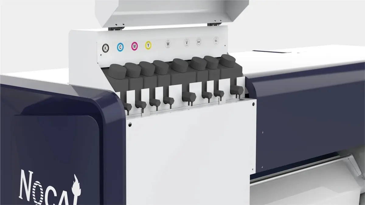 Nocai 60 cm UV DTF baskı ve laminasyon makinası